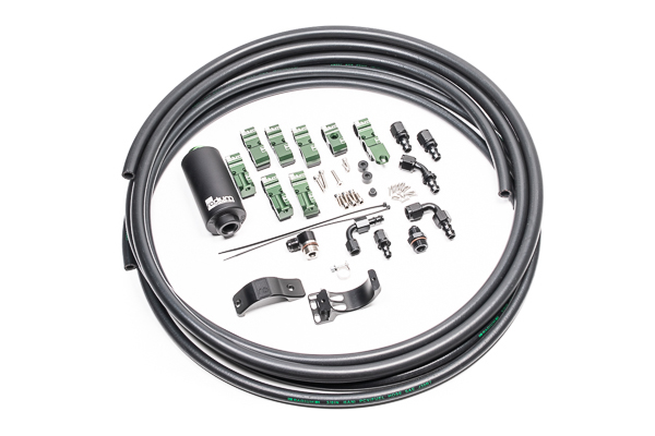 Radium Engineering — Radium Engineering Early Nissan Fuel Hanger Plumbing Kit Microglass Filter - view 3